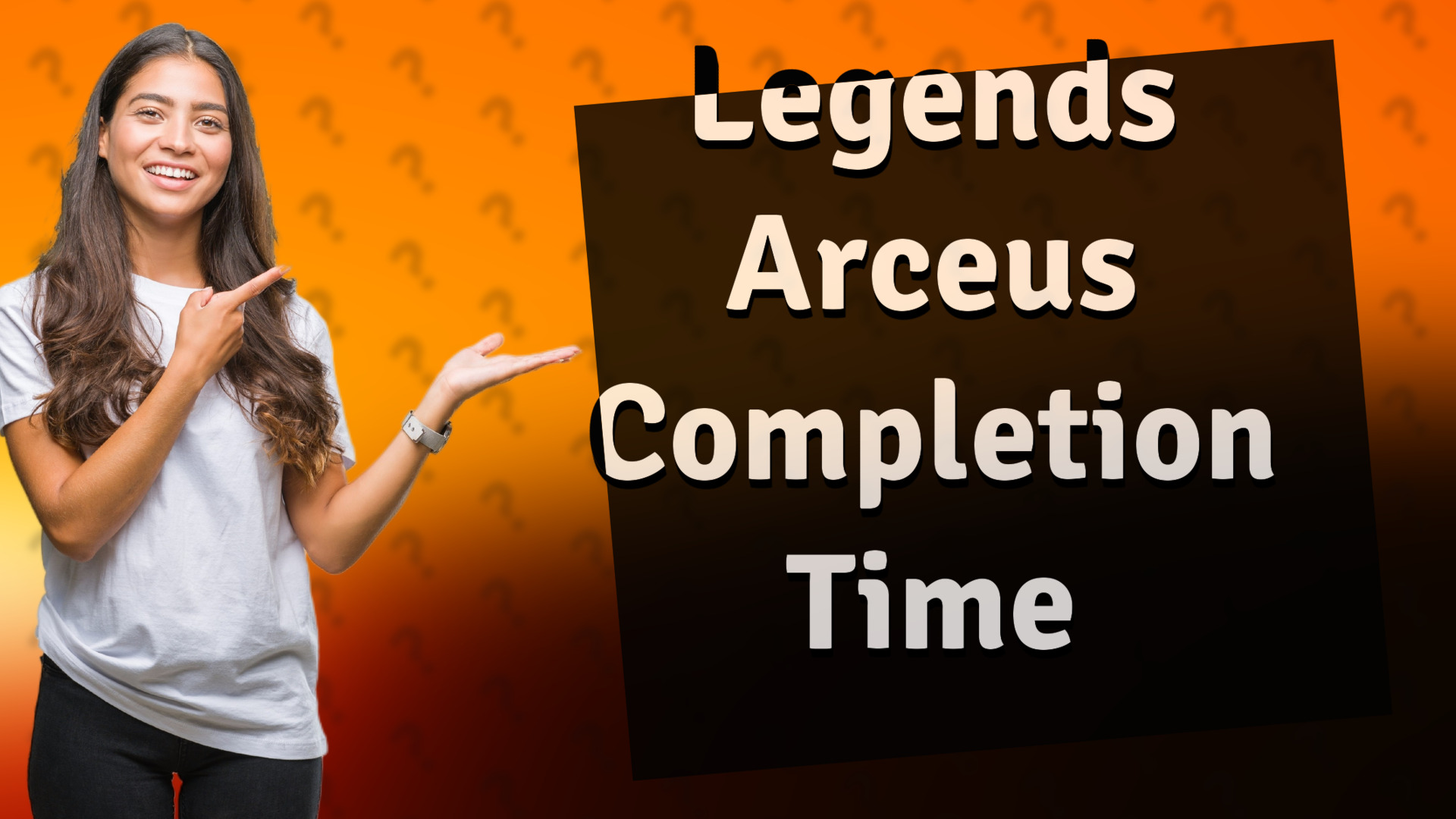 Legends Arceus Completion Time