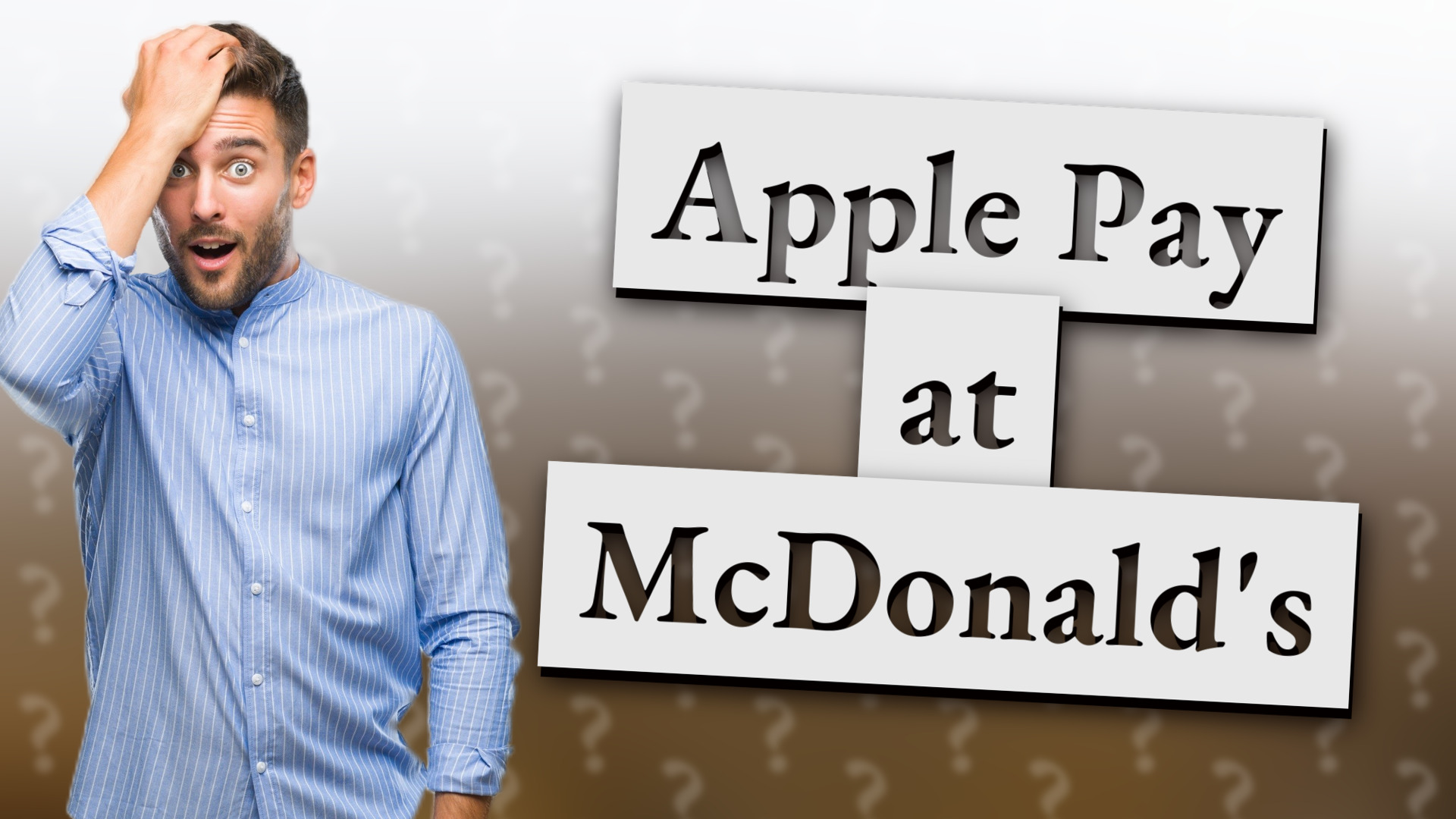 Apple Pay at McDonald's