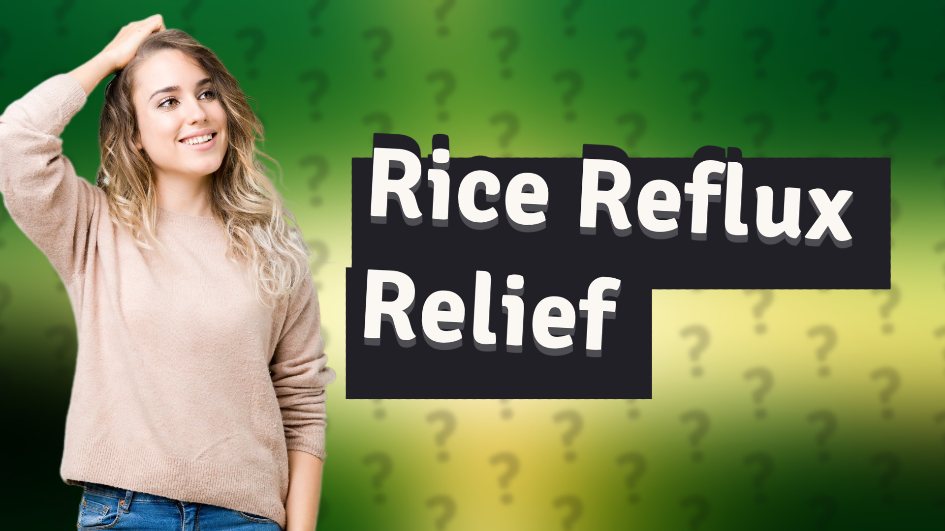 Rice Reflux Relief