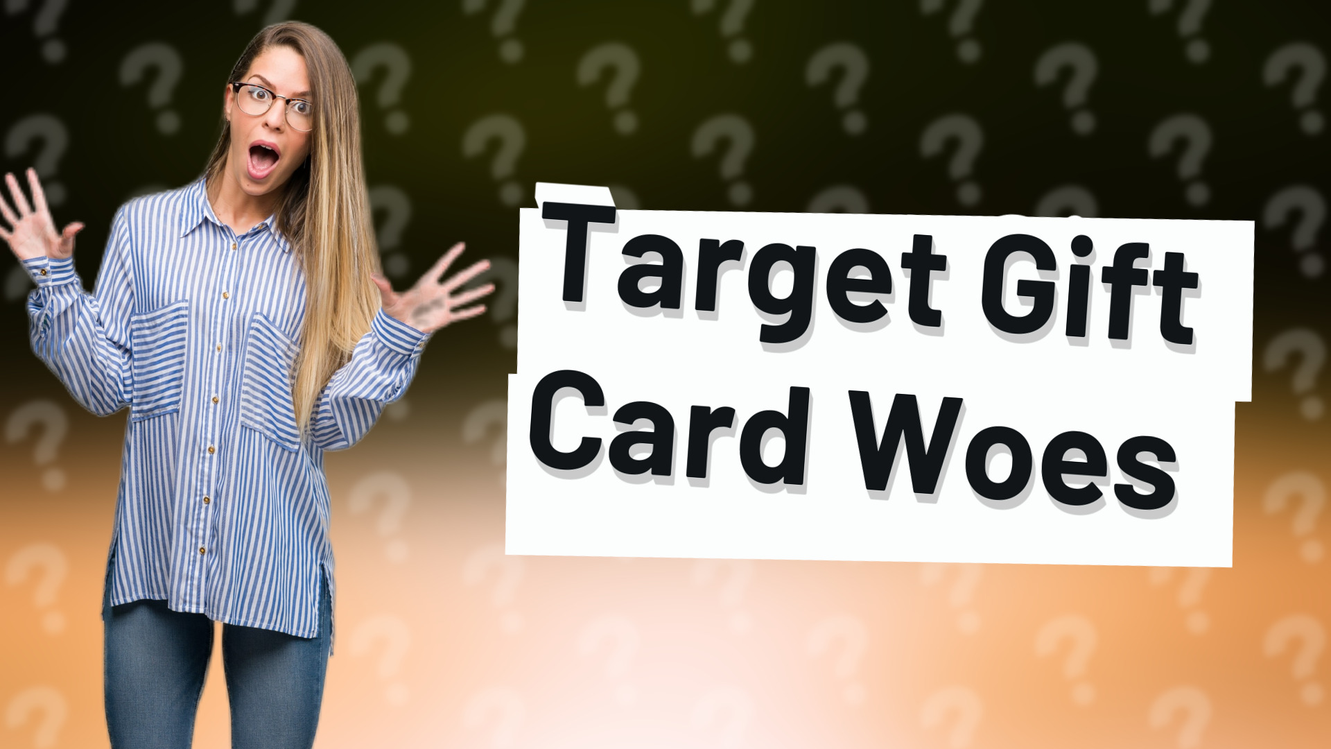 Target Gift Card Woes