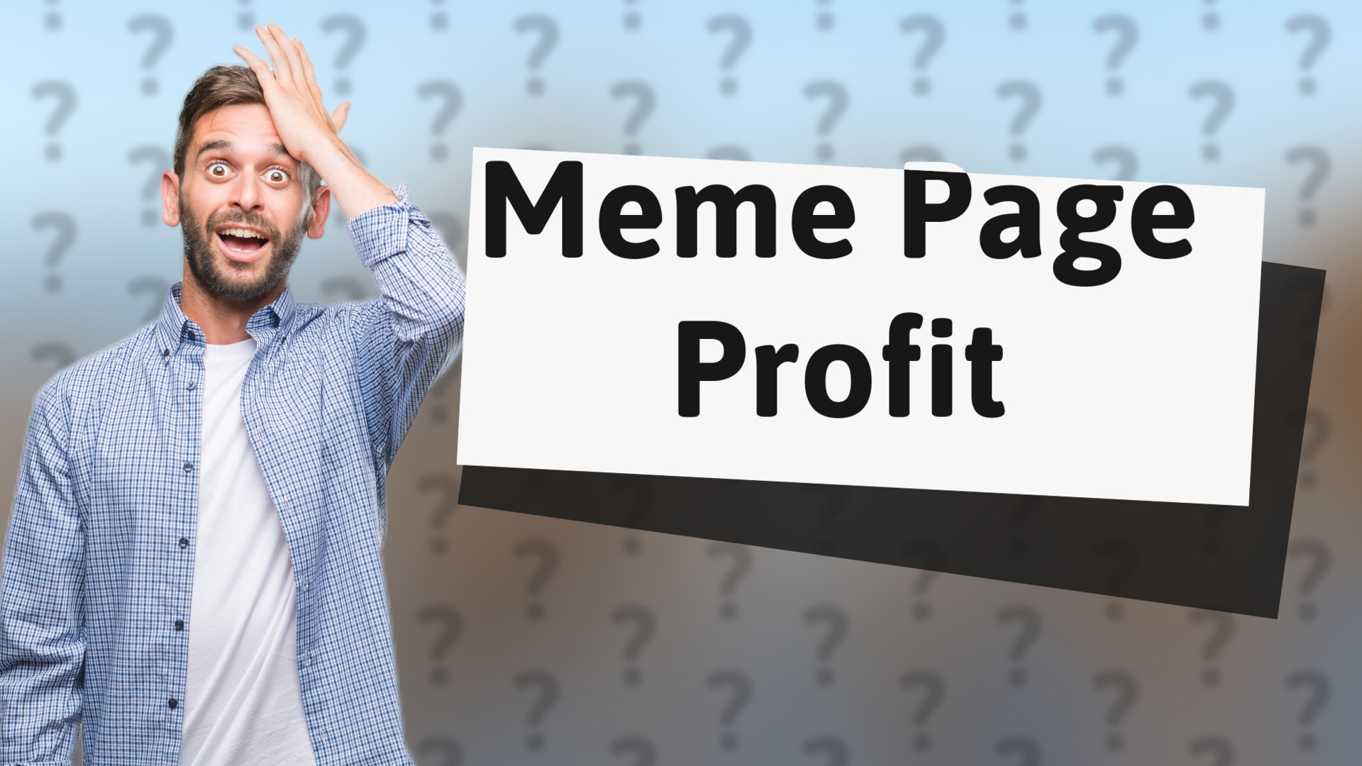 Meme Page Profit