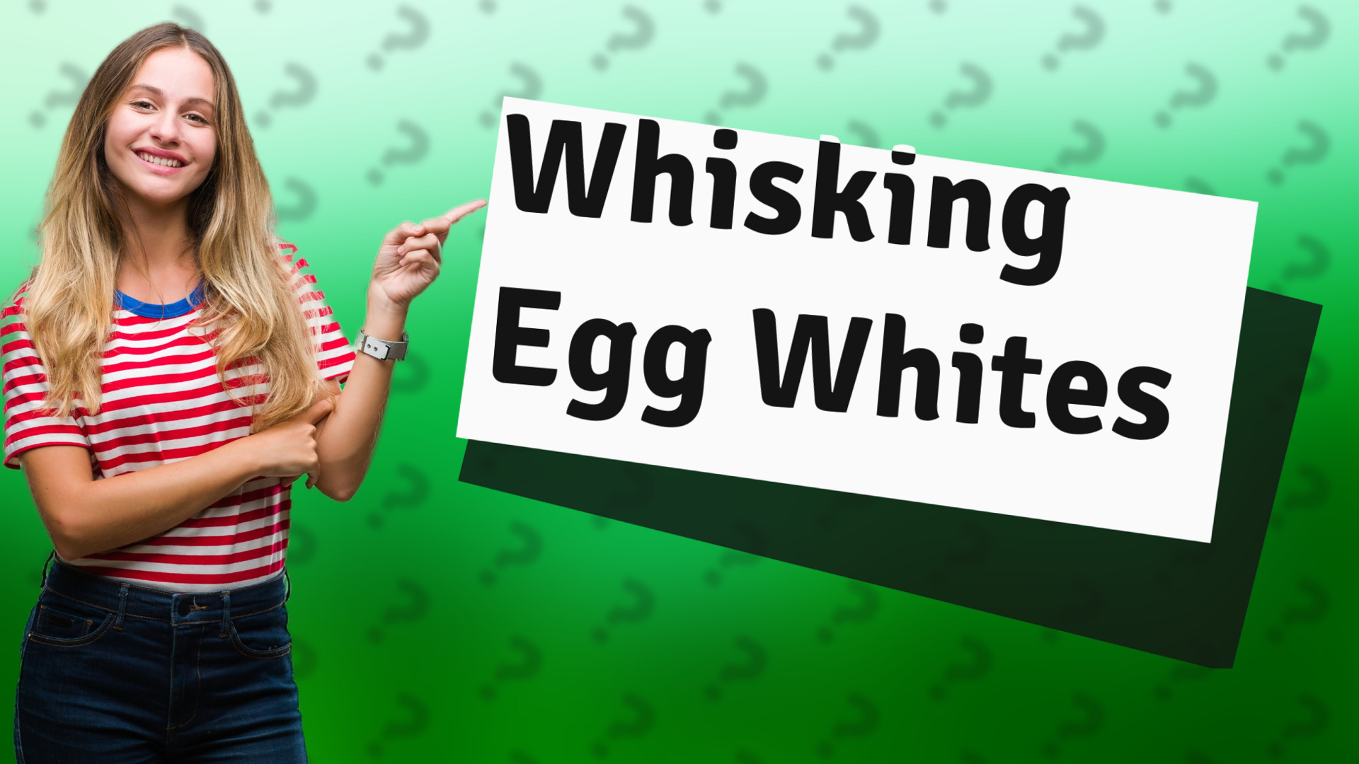 Whisking Egg Whites