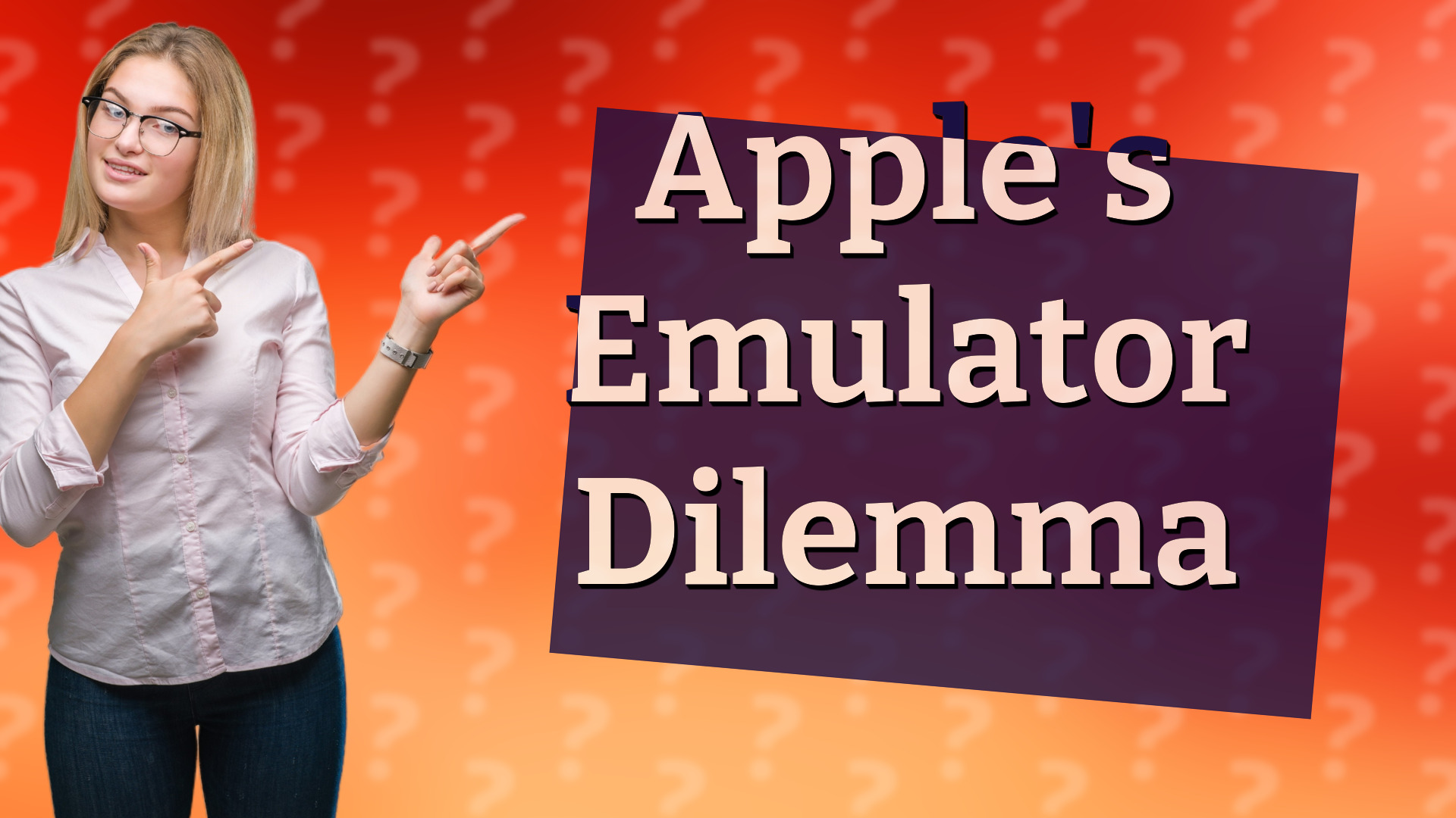 Apple's Emulator Dilemma