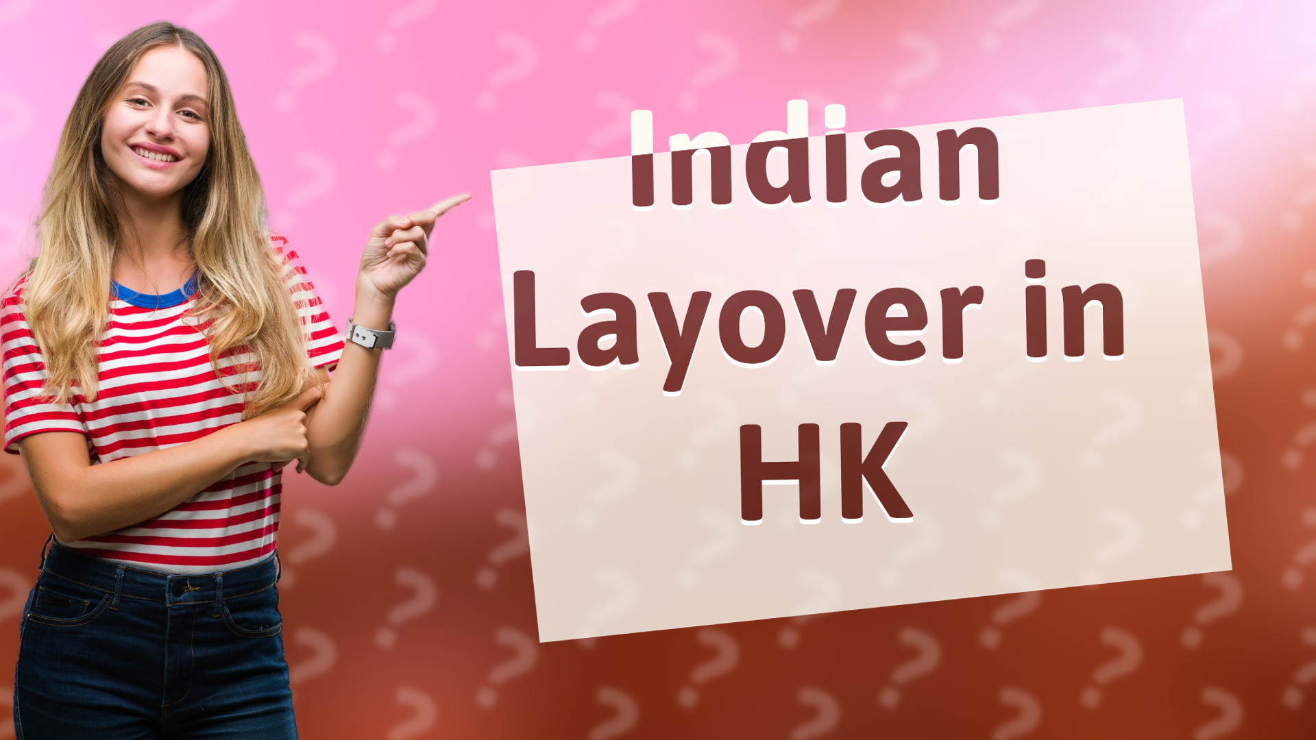 Indian Layover in HK