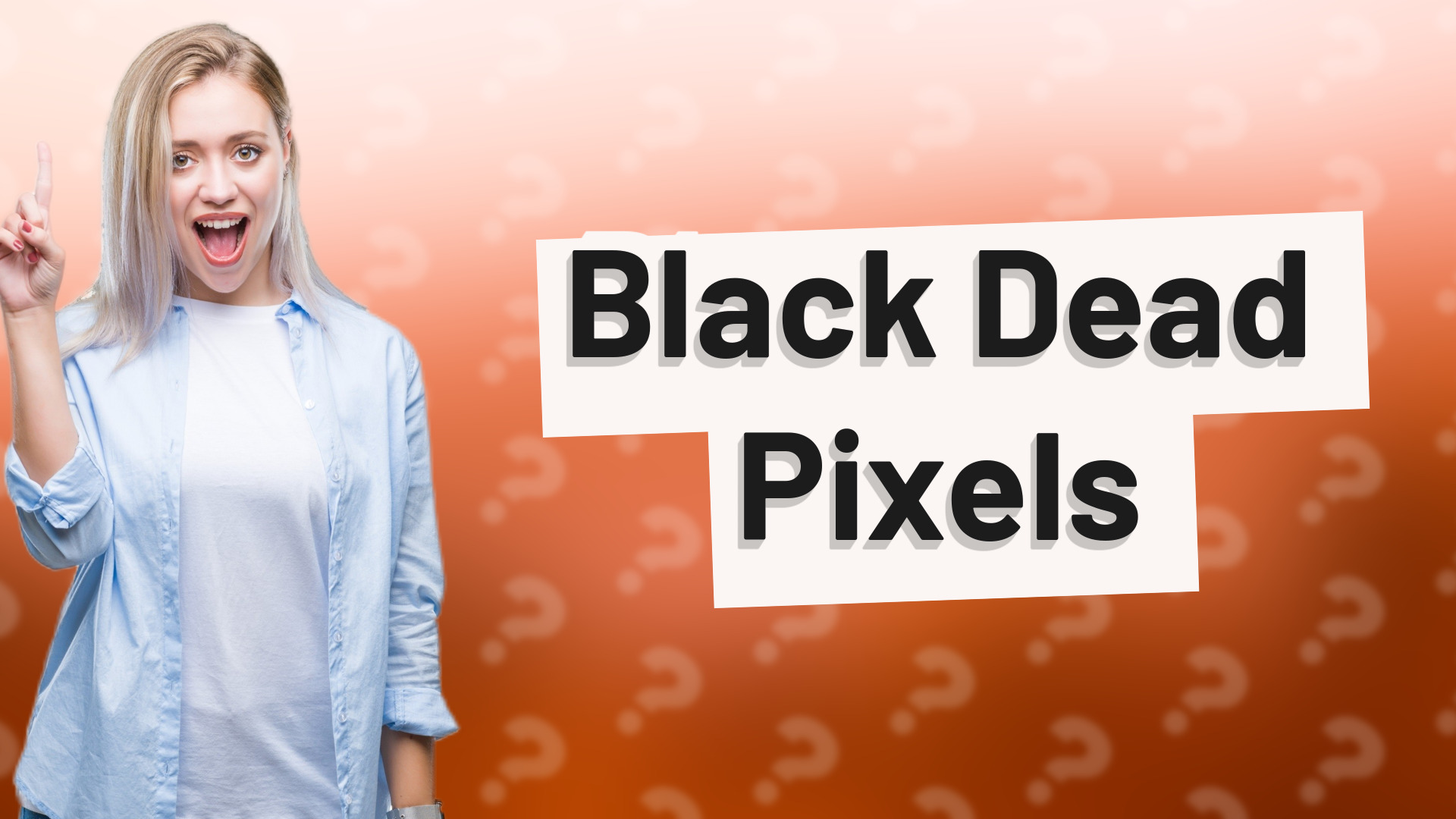 Black Dead Pixels