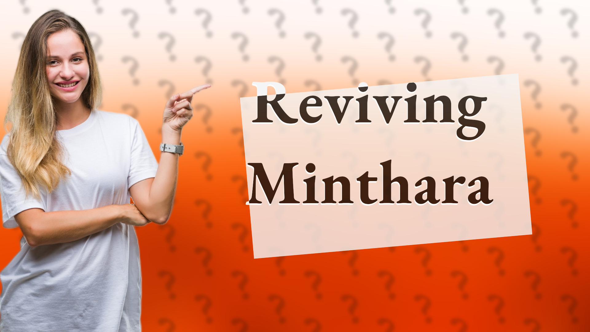 Reviving Minthara