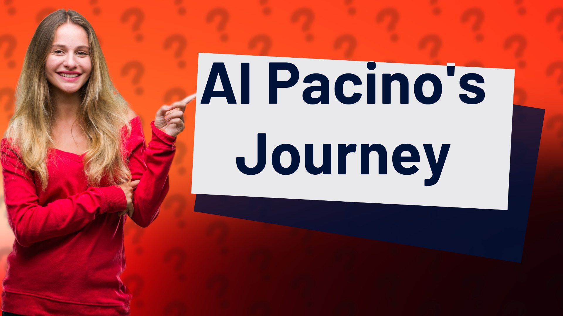 Al Pacino's Journey