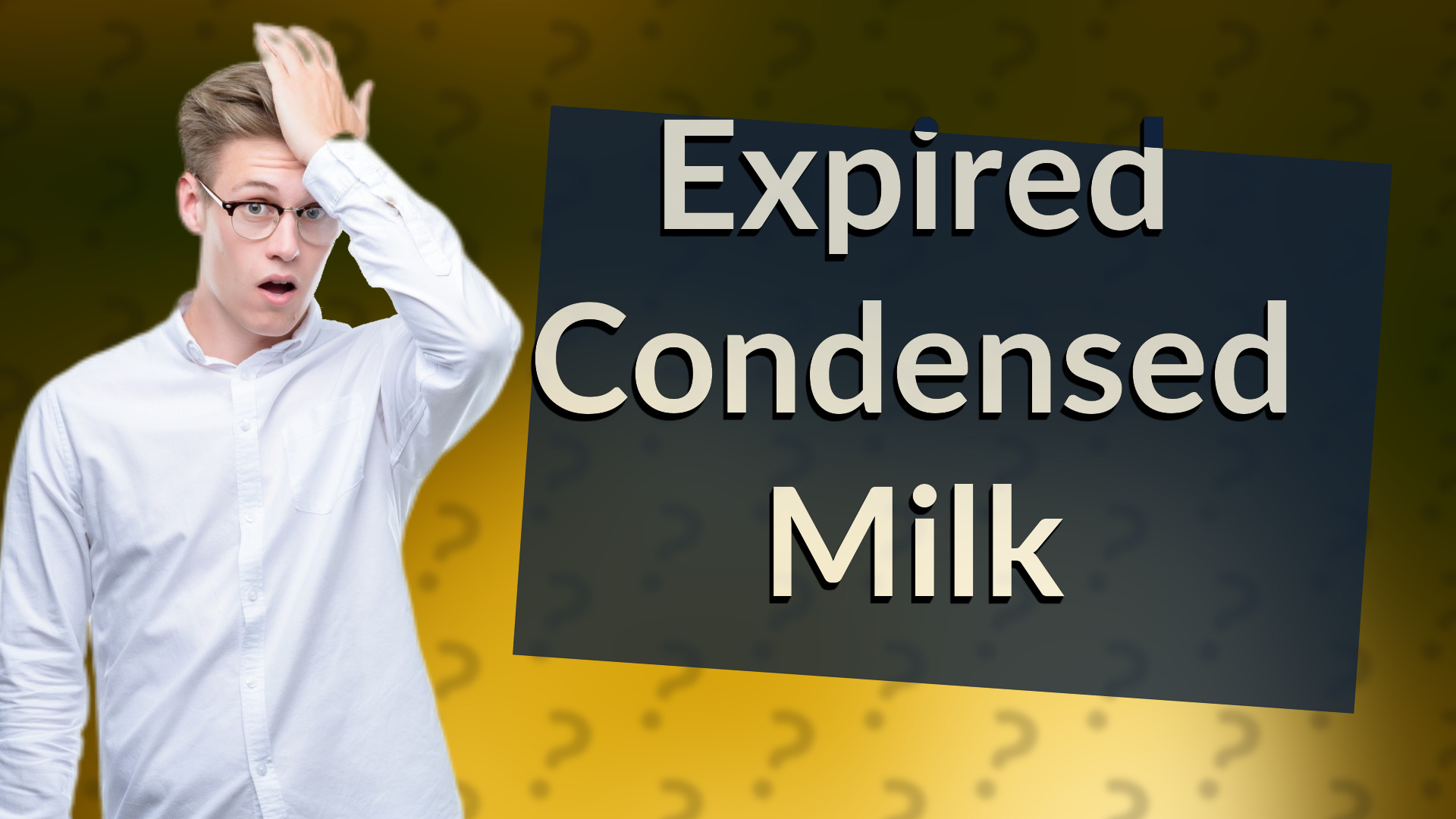 Expired Condensed Milk