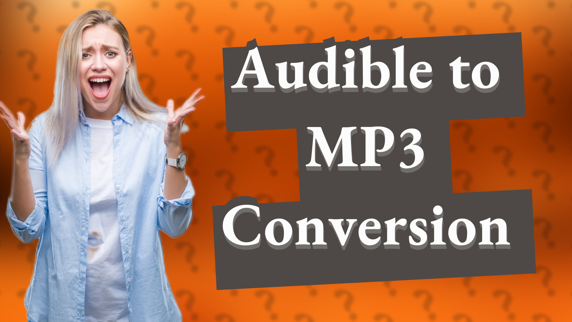 Audible to MP3 Conversion