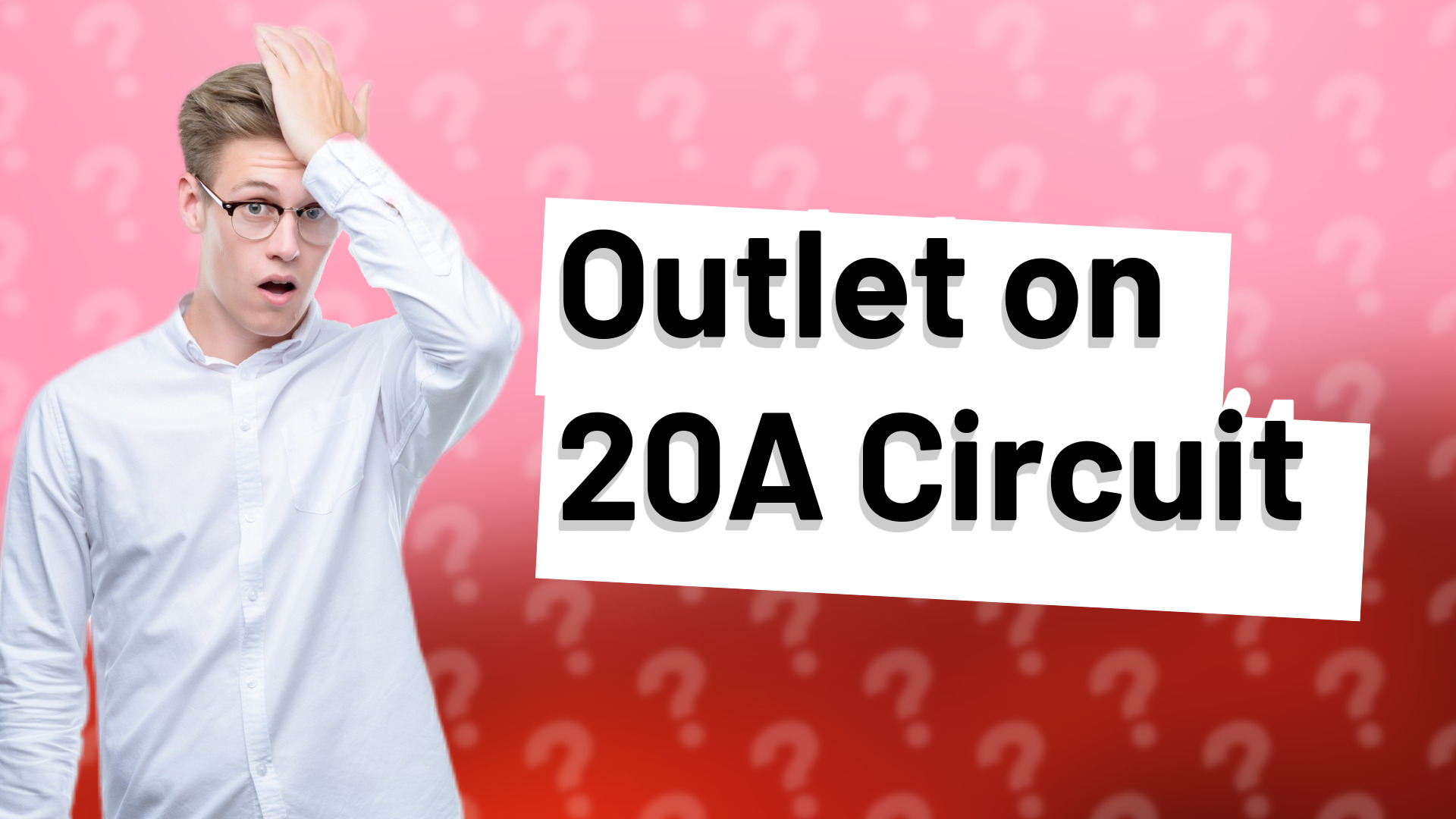 Outlet on 20A Circuit