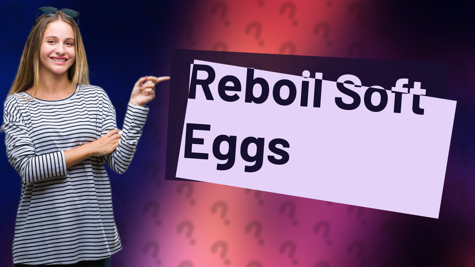 Reboil Soft Eggs