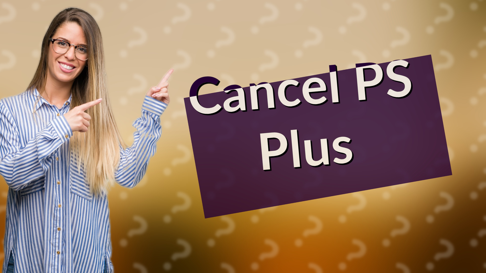 Cancel PS Plus
