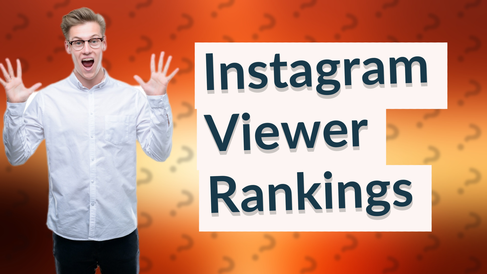 Instagram Viewer Rankings