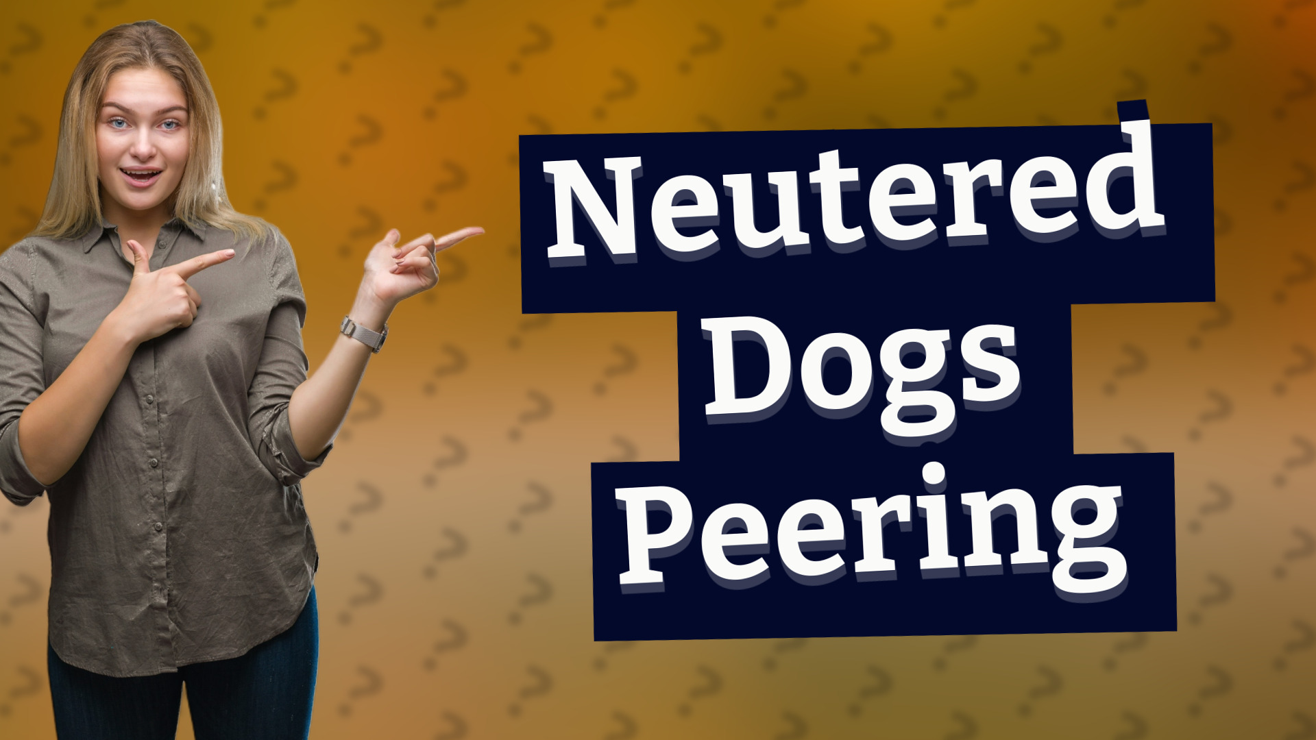 Neutered Dogs Peering