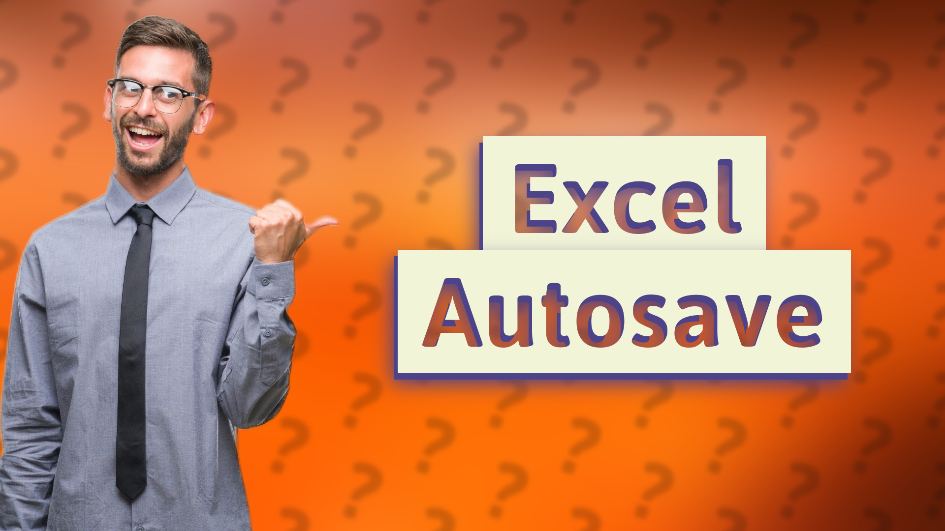 Excel Autosave