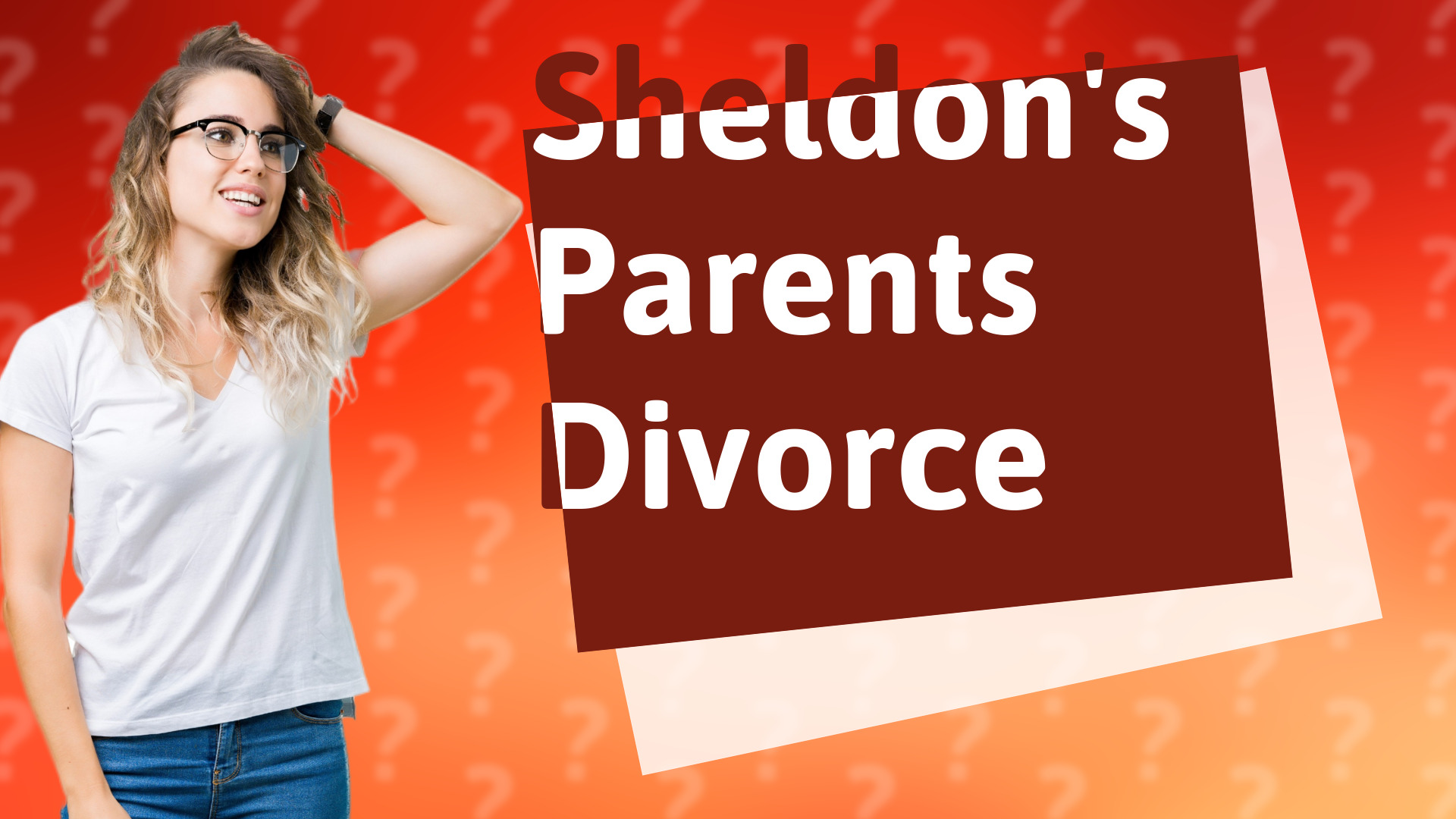 Sheldon's Parents Divorce