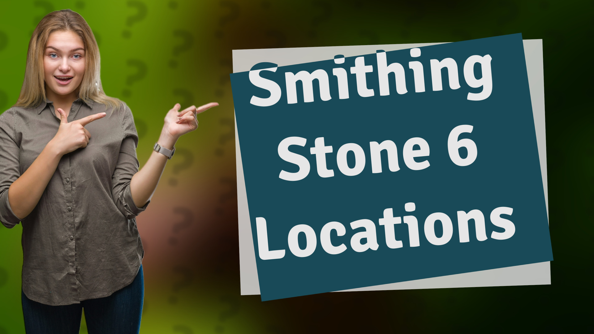 Smithing Stone 6 Locations
