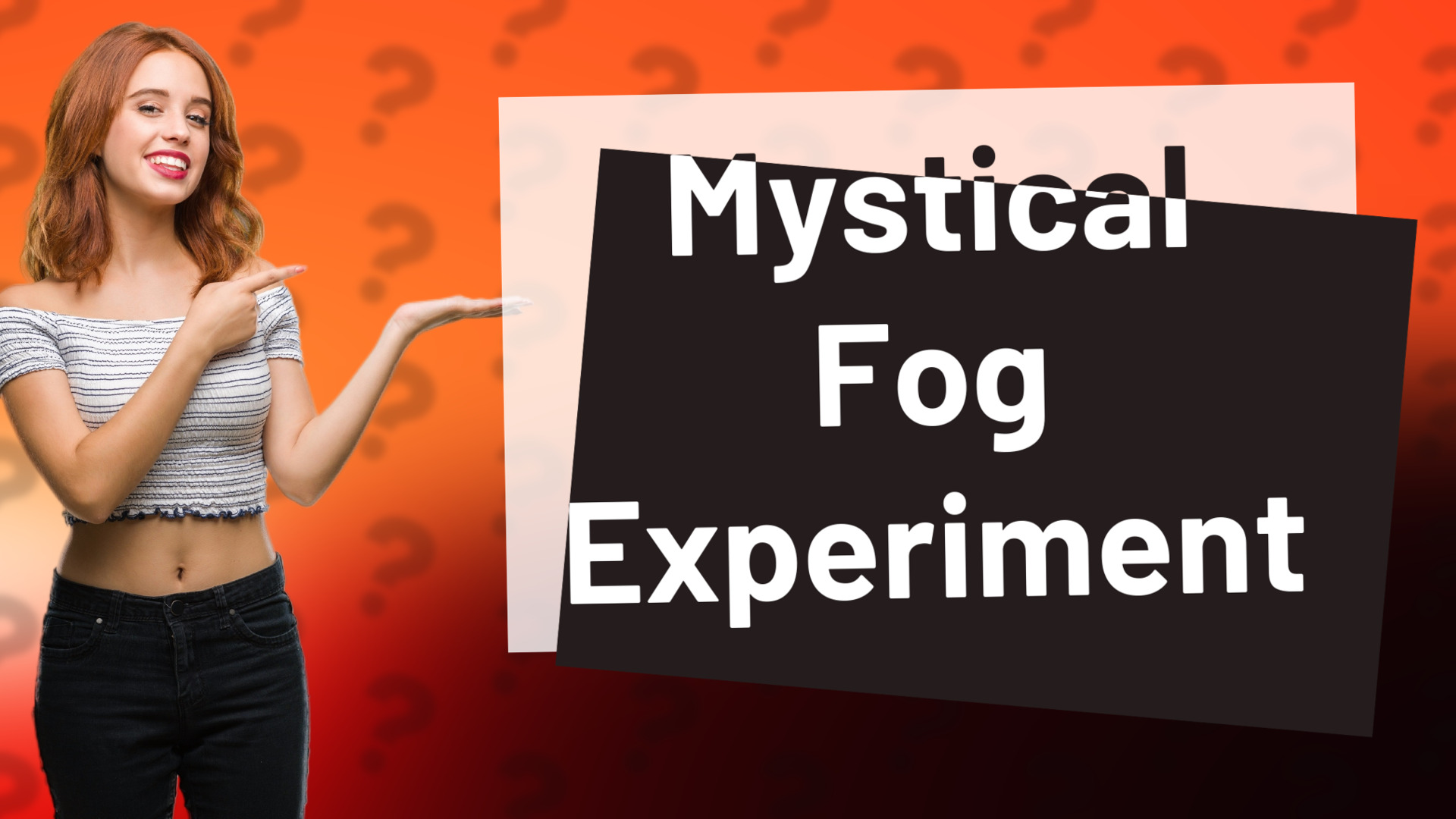 Mystical Fog Experiment