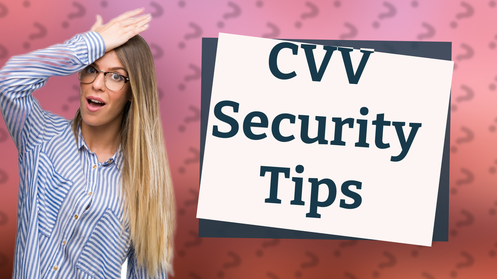 CVV Security Tips