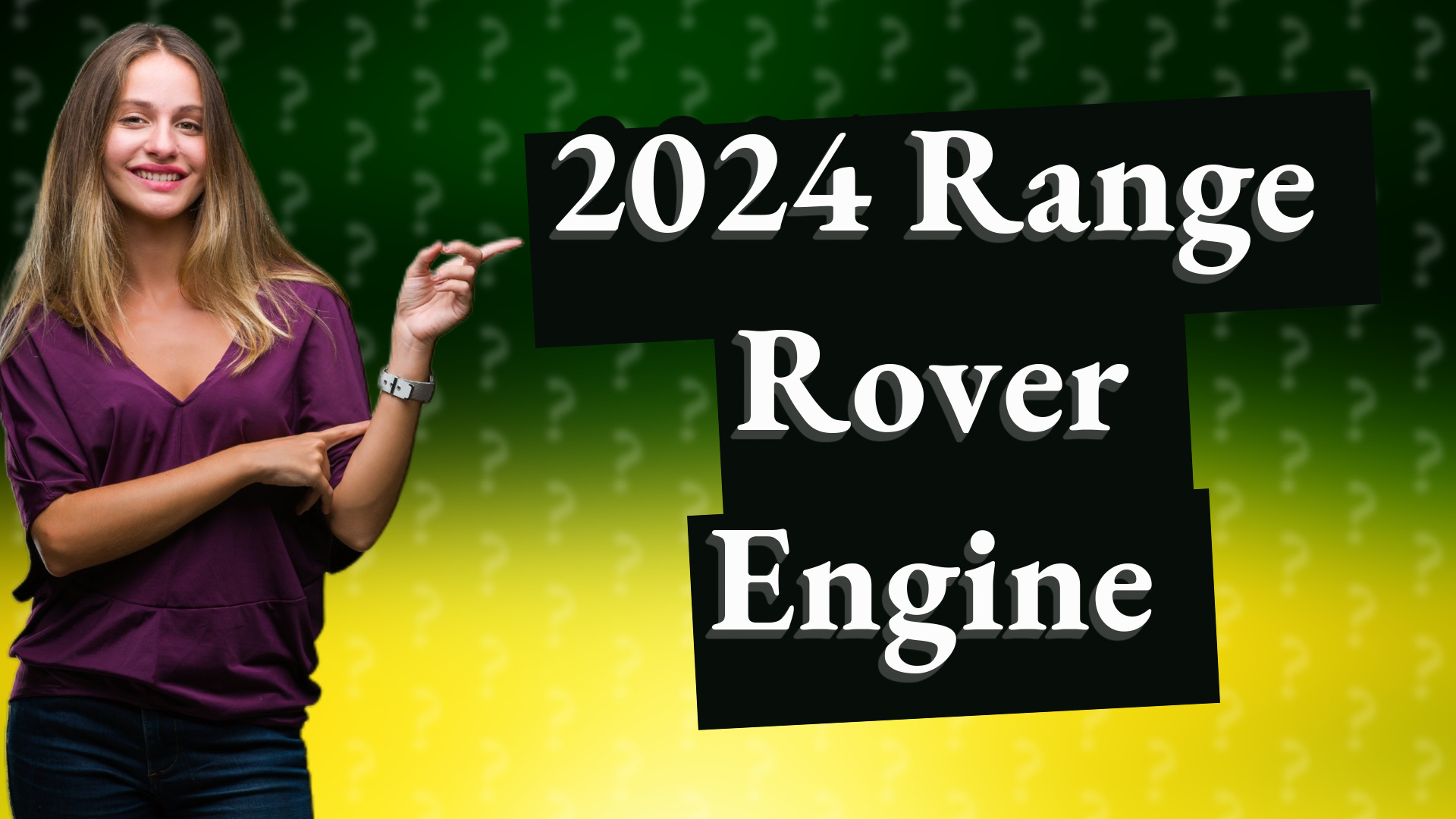 2024 Range Rover Engine