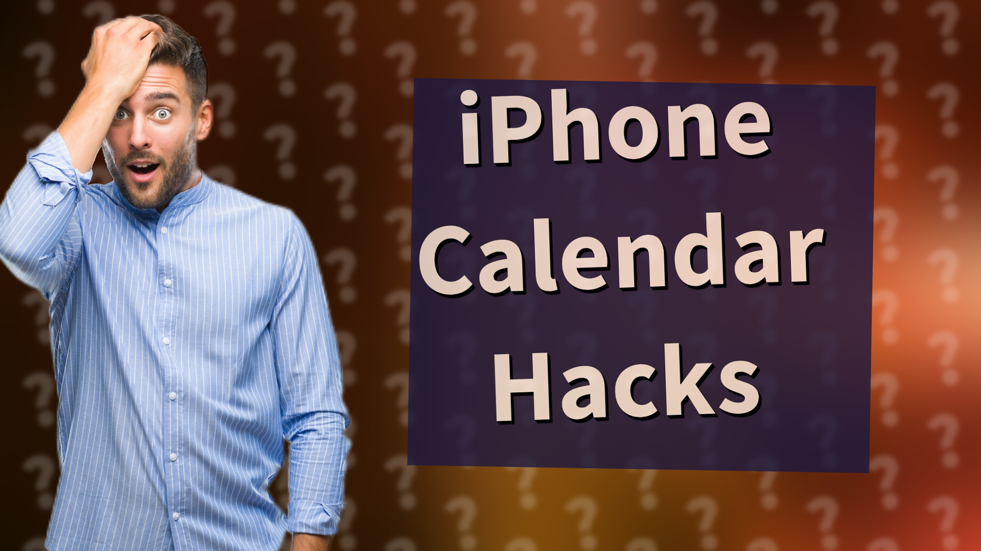 iPhone Calendar Hacks
