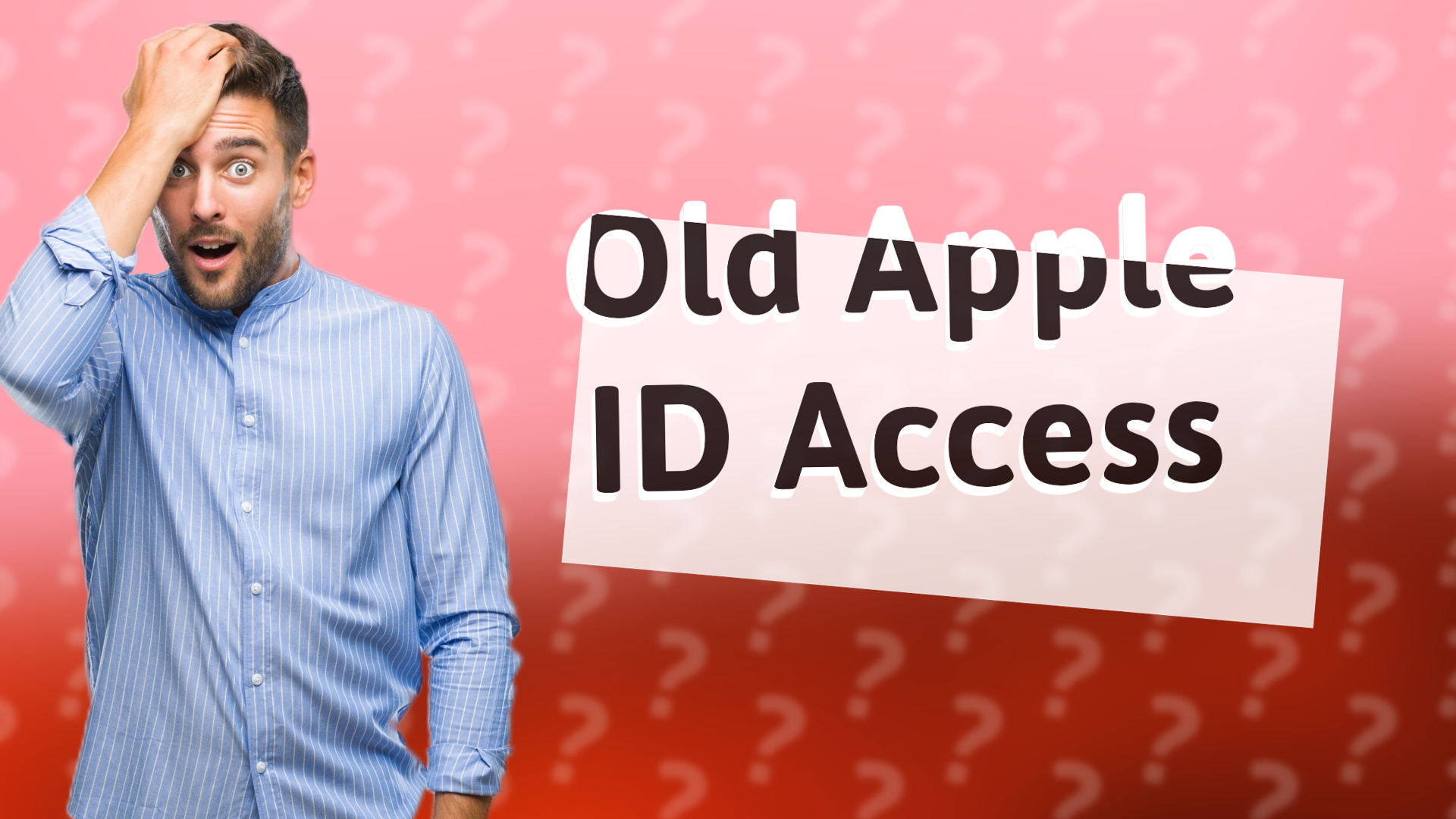 Old Apple ID Access