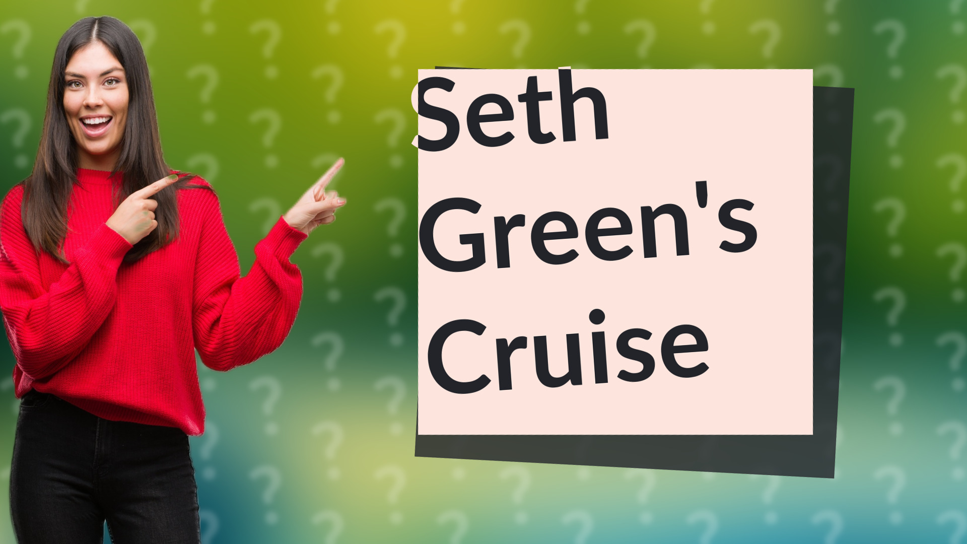 Seth Green's Cruise