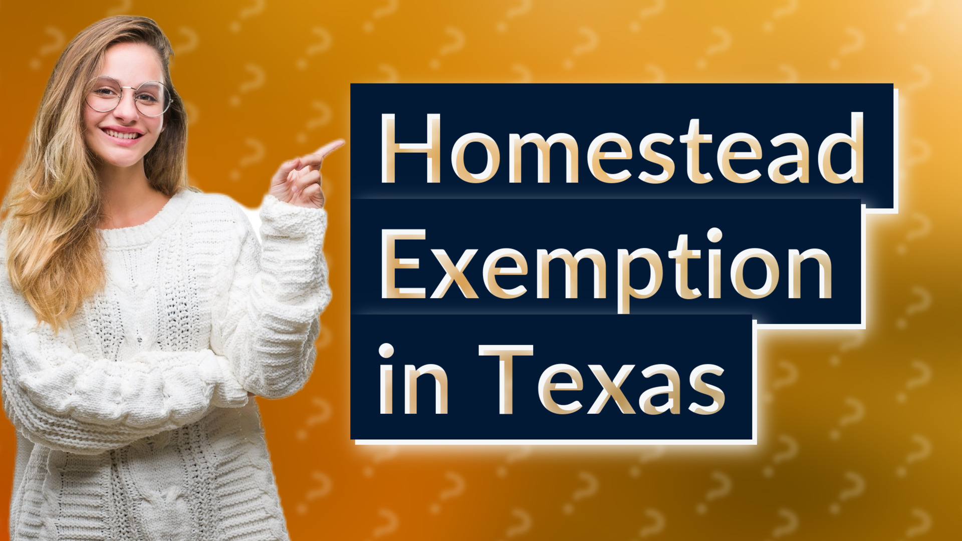 Homestead Exemption in Texas