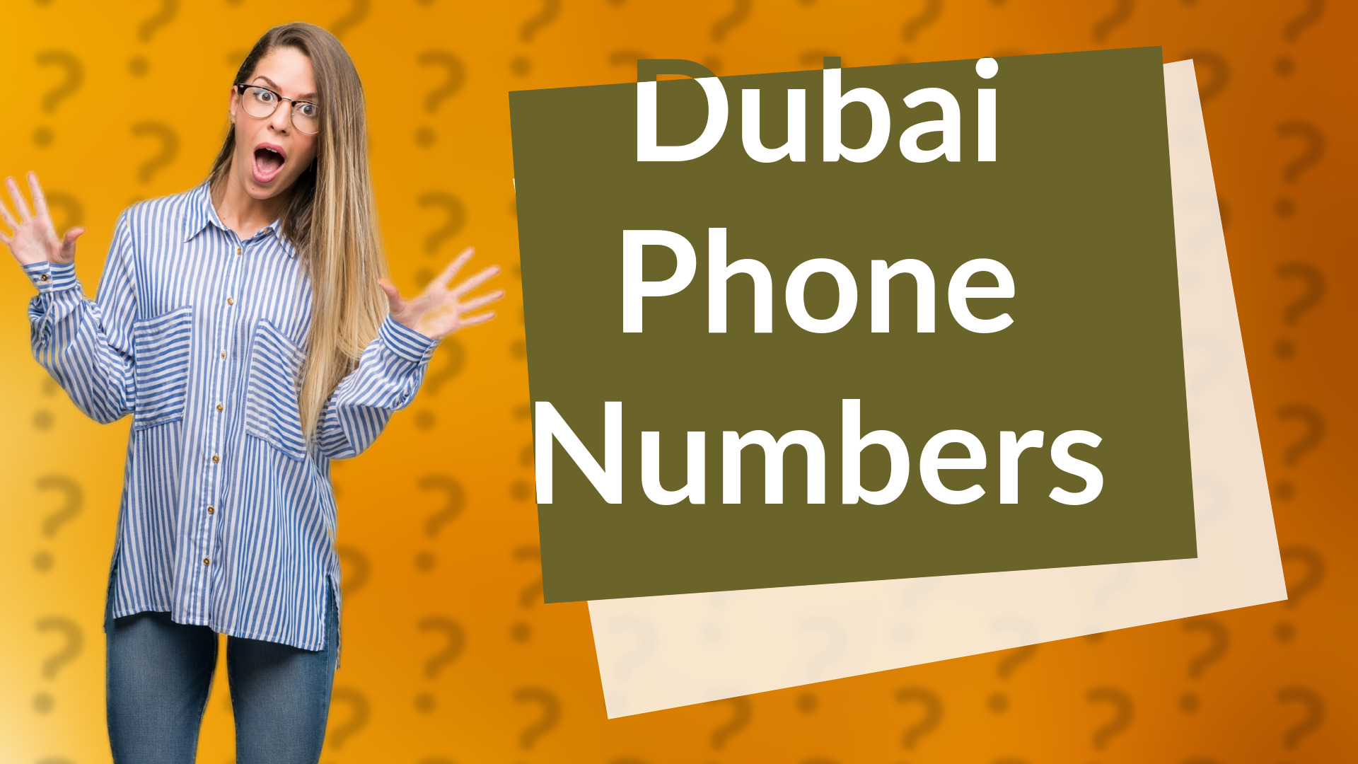 Dubai Phone Numbers