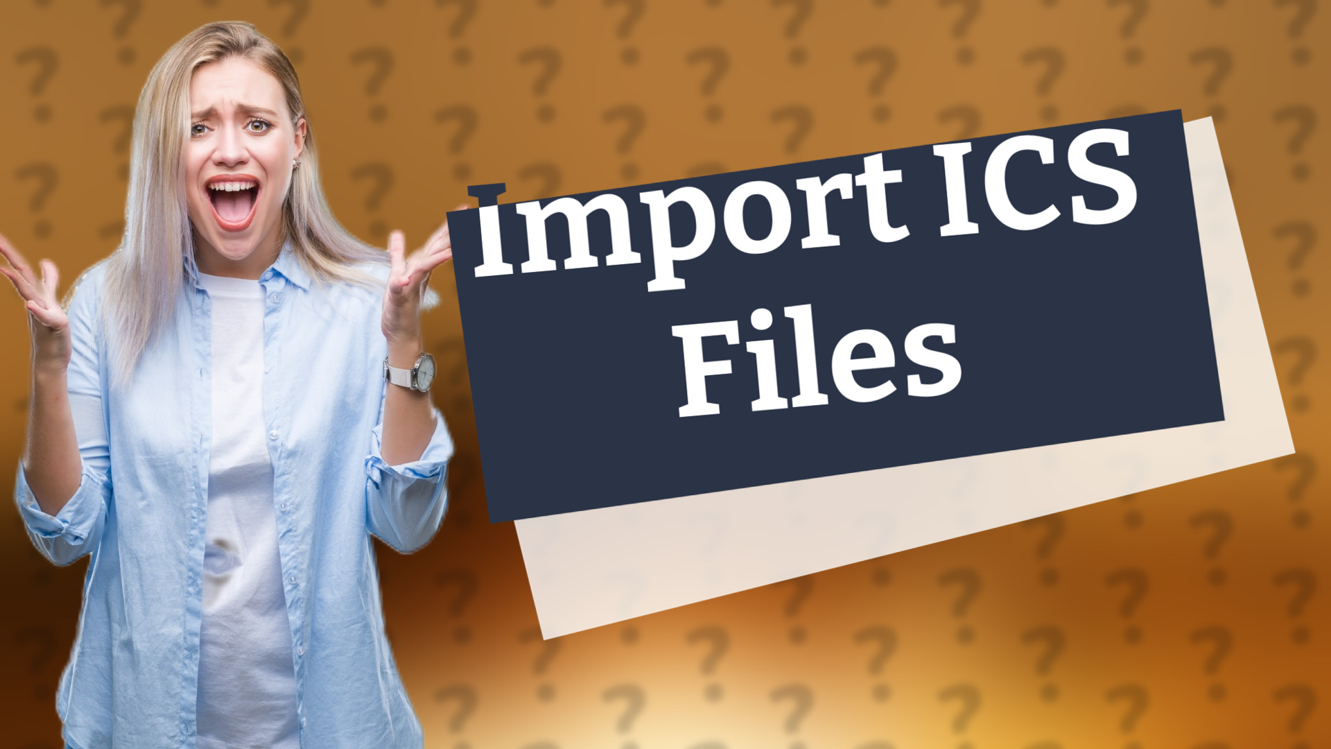 Import ICS Files