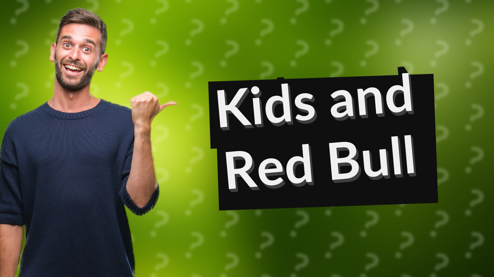 Kids and Red Bull