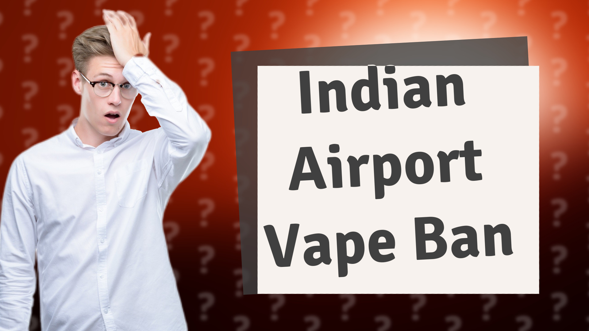 Indian Airport Vape Ban