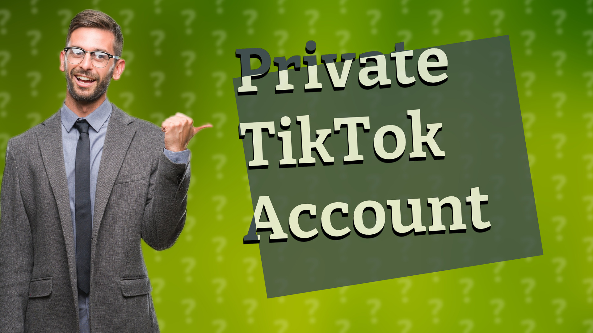 Private TikTok Account