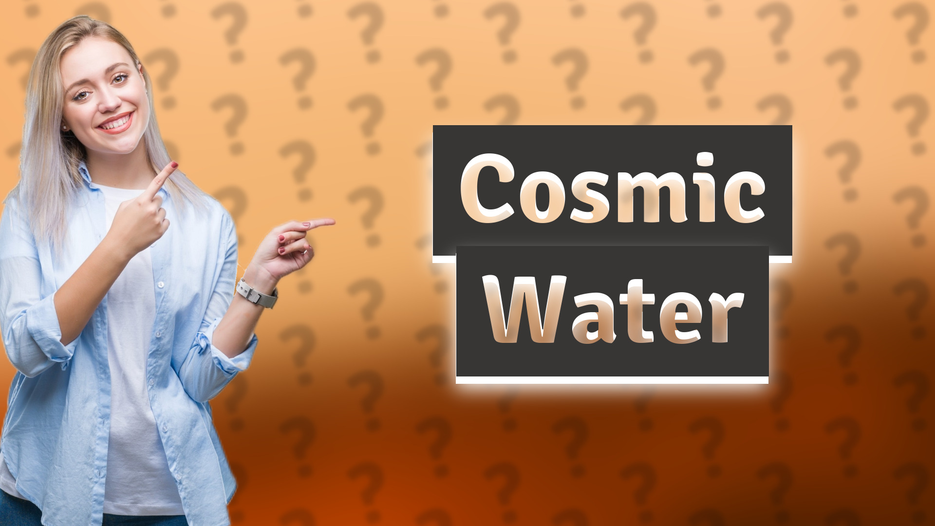 Cosmic Water