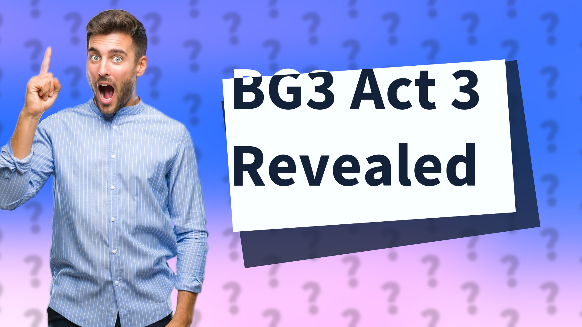 BG3 Act 3 Revealed