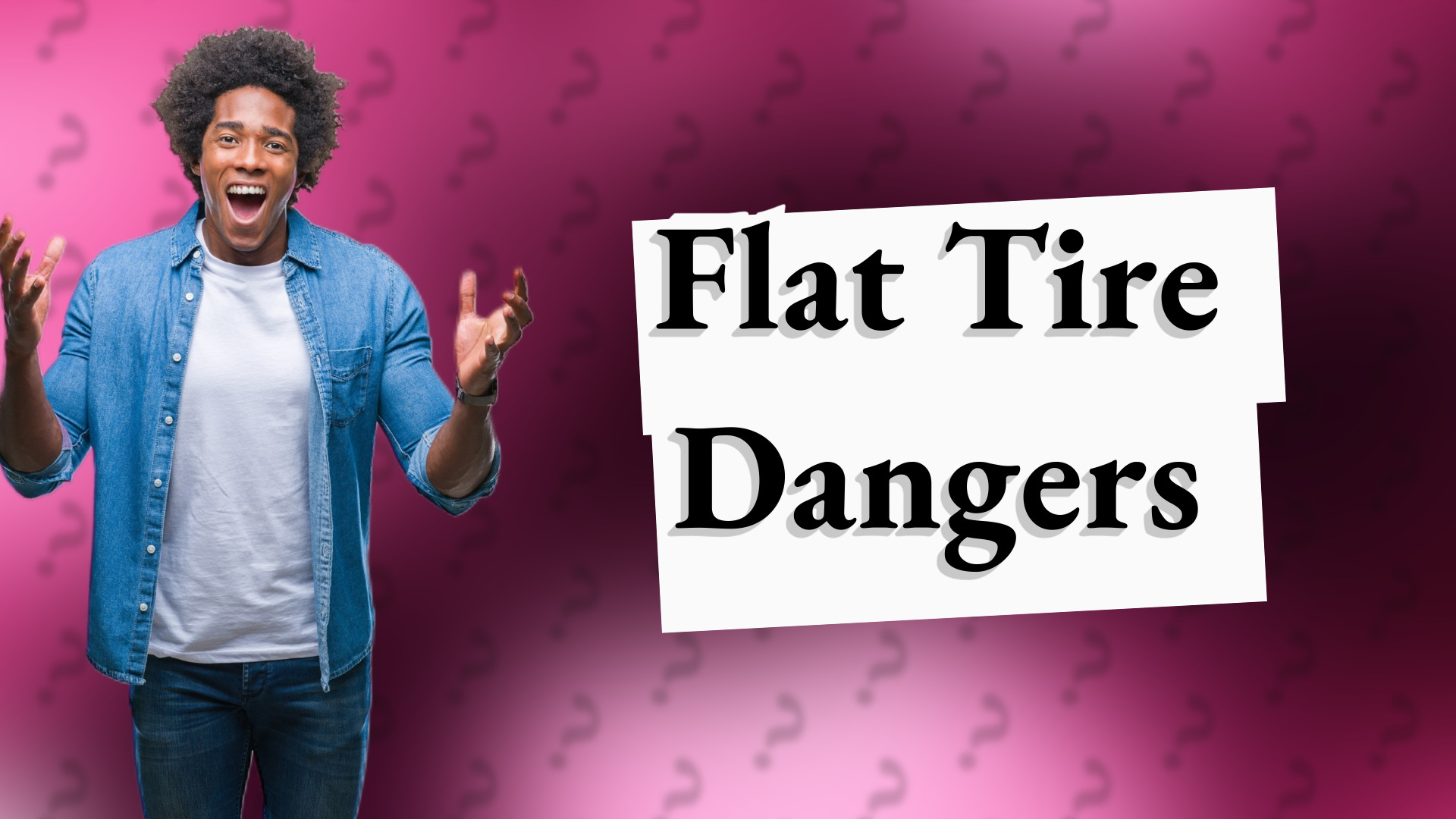 Flat Tire Dangers