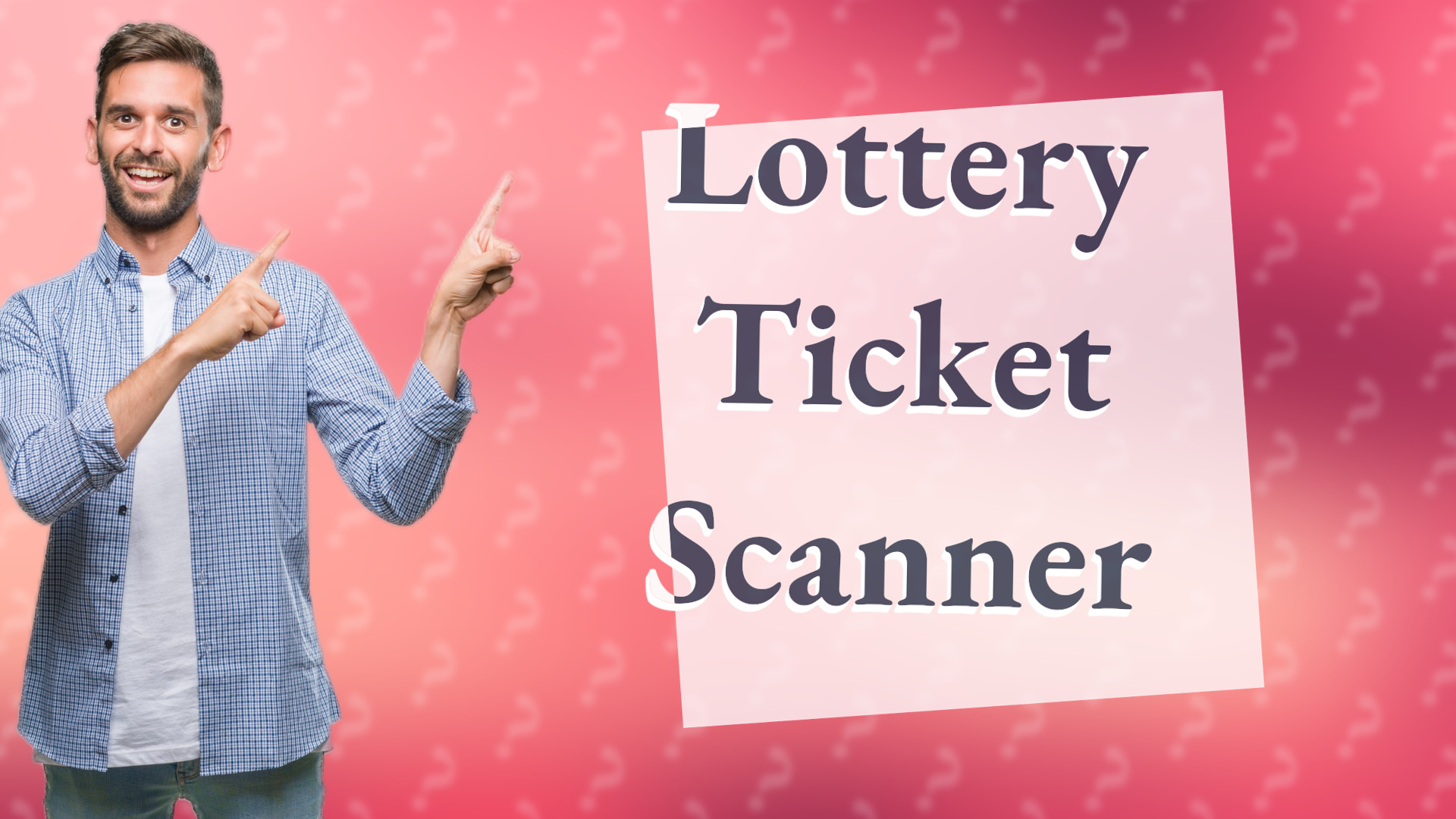 Lottery Ticket Scanner
