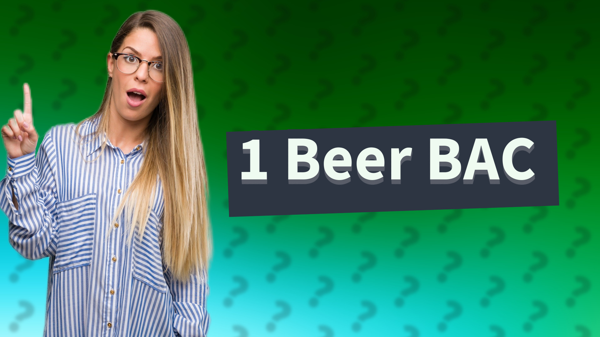 1 Beer BAC