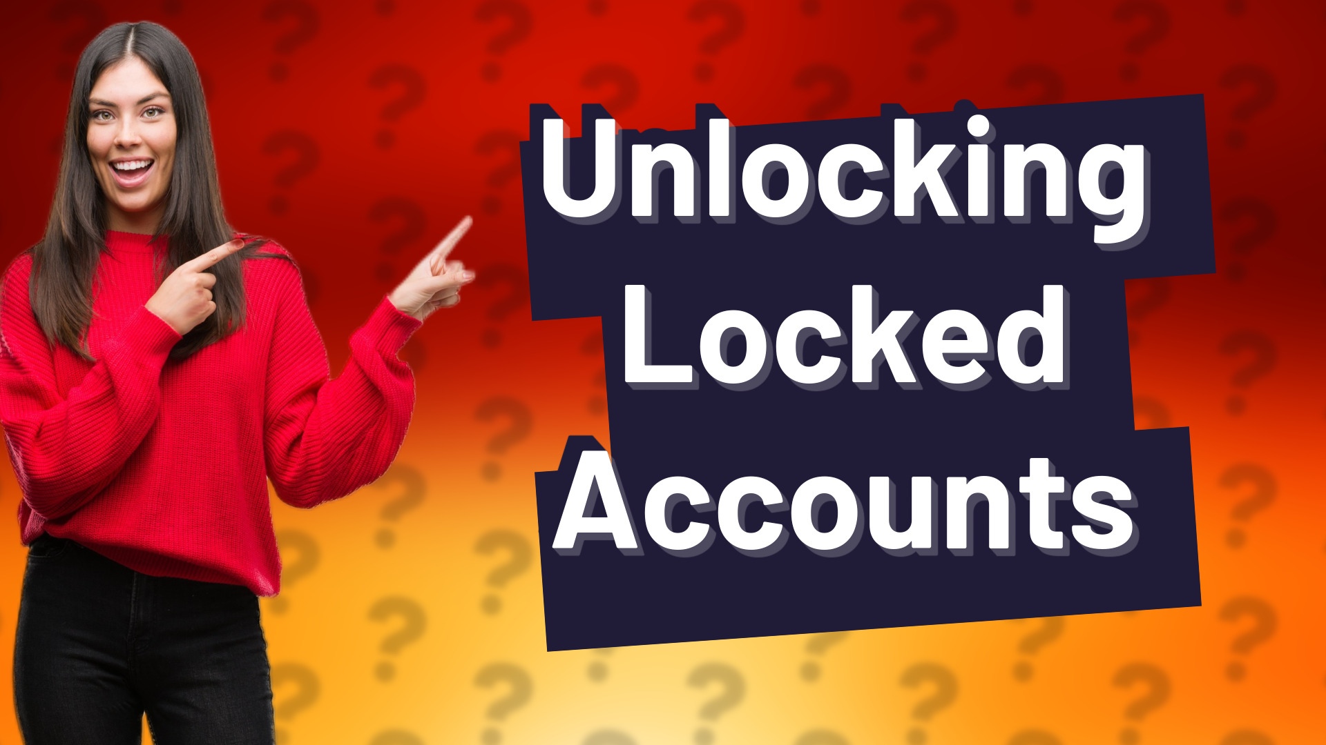 Unlocking Locked Accounts