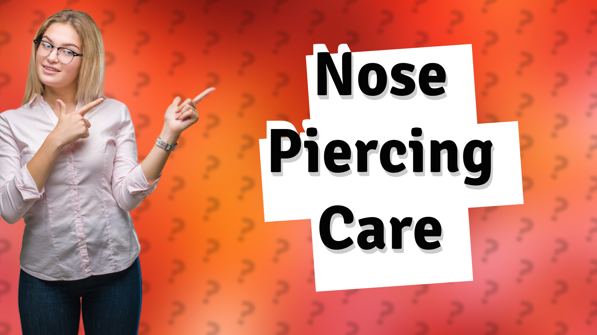 Nose Piercing Care