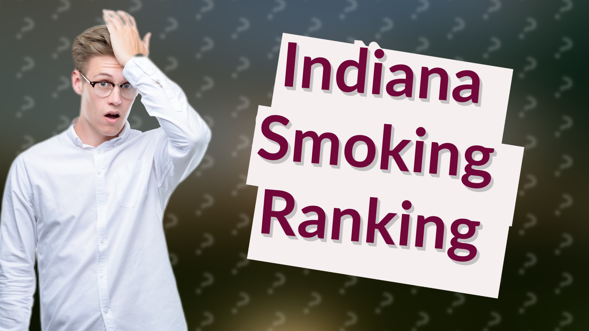 Indiana Smoking Ranking