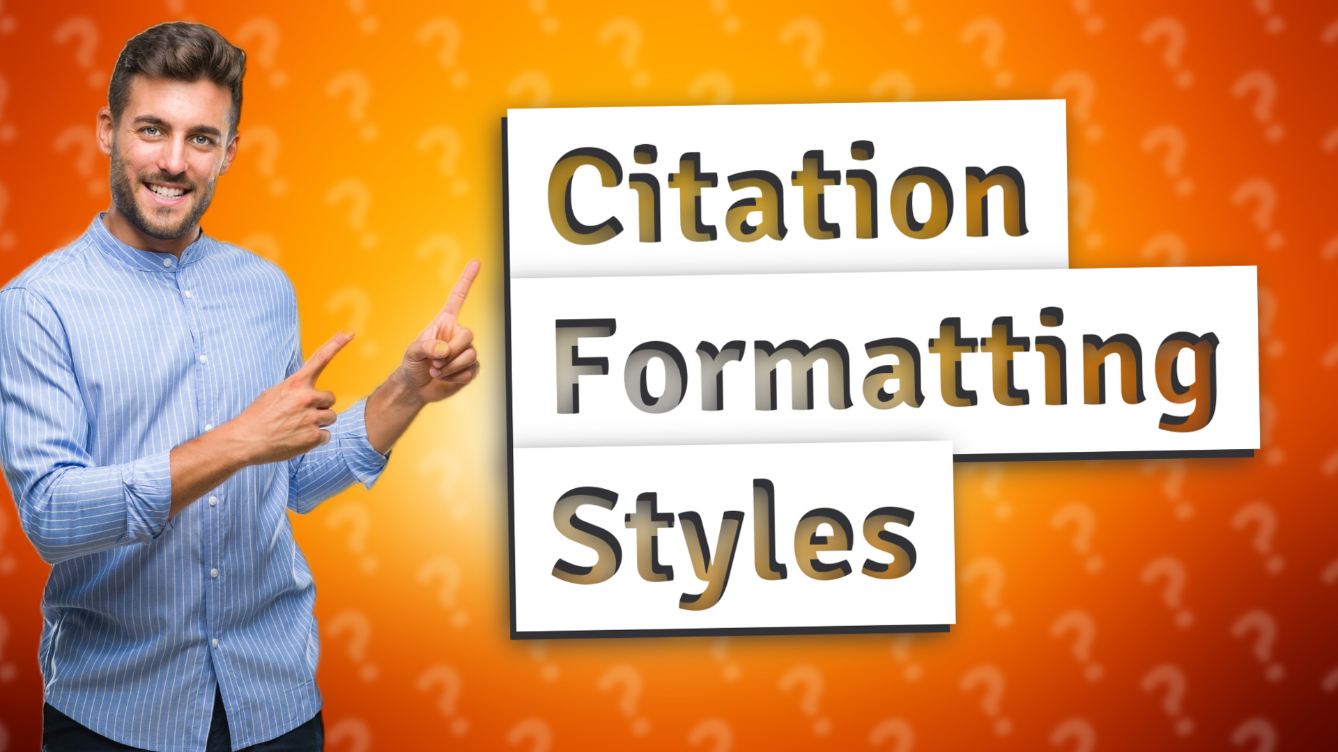 Citation Formatting Styles