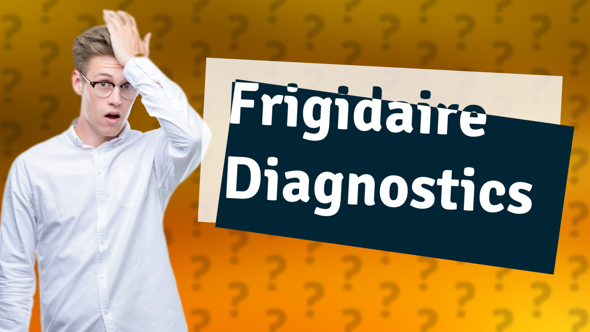 Frigidaire Diagnostics