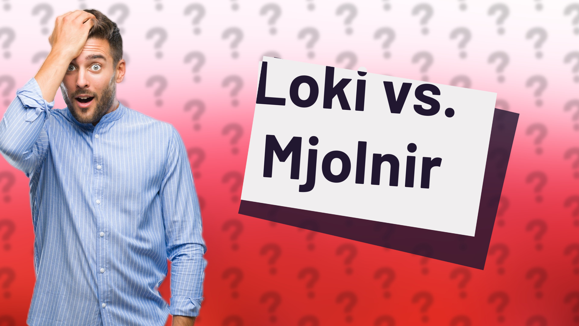 Loki vs. Mjolnir