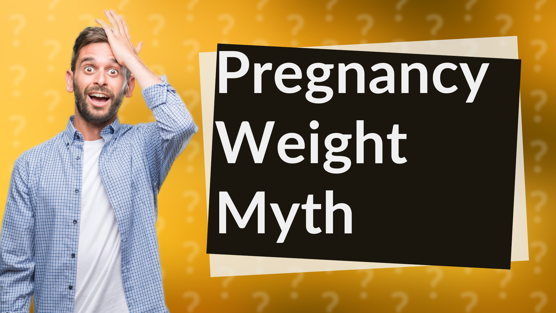 Pregnancy Weight Myth