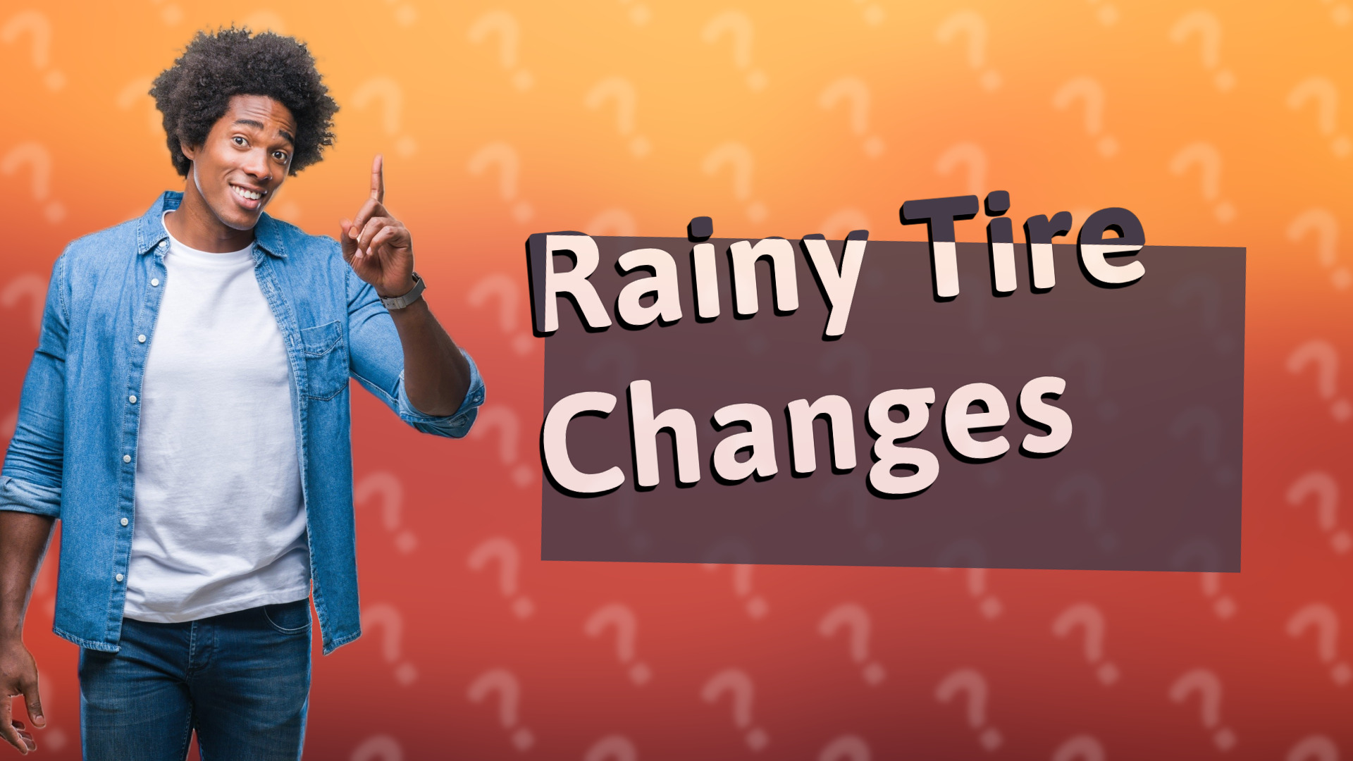 Rainy Tire Changes