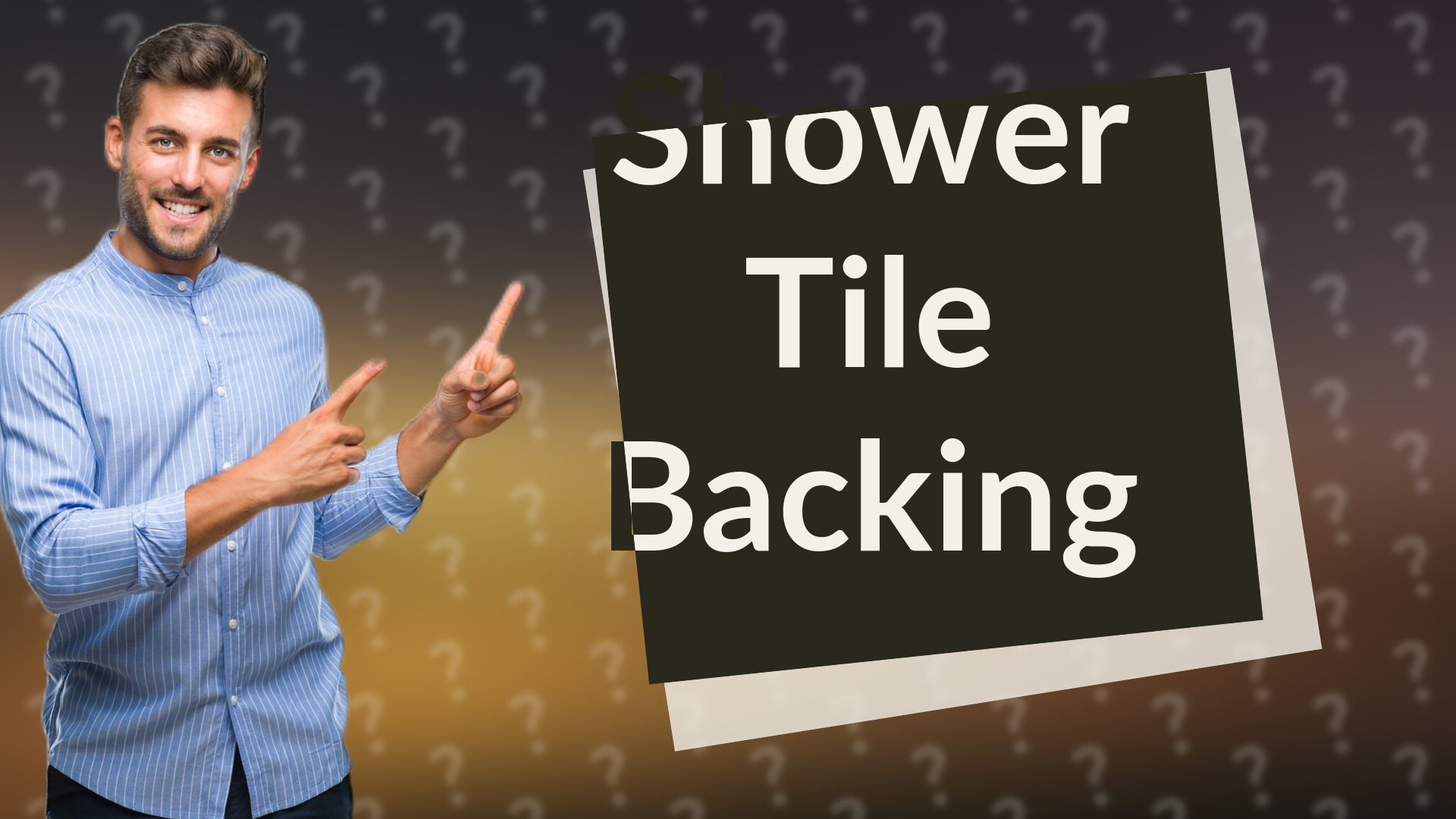 Shower Tile Backing