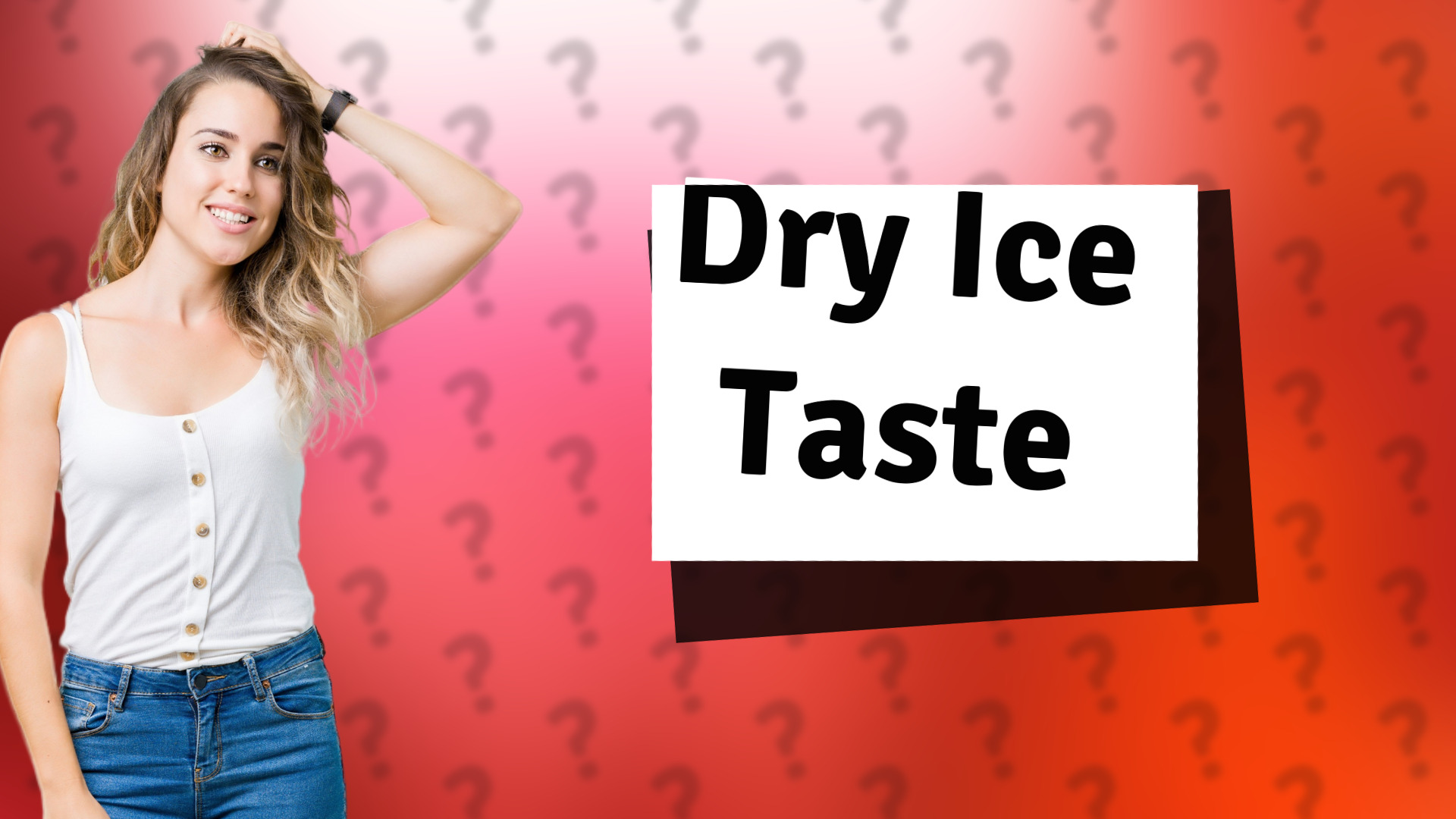 Dry Ice Taste