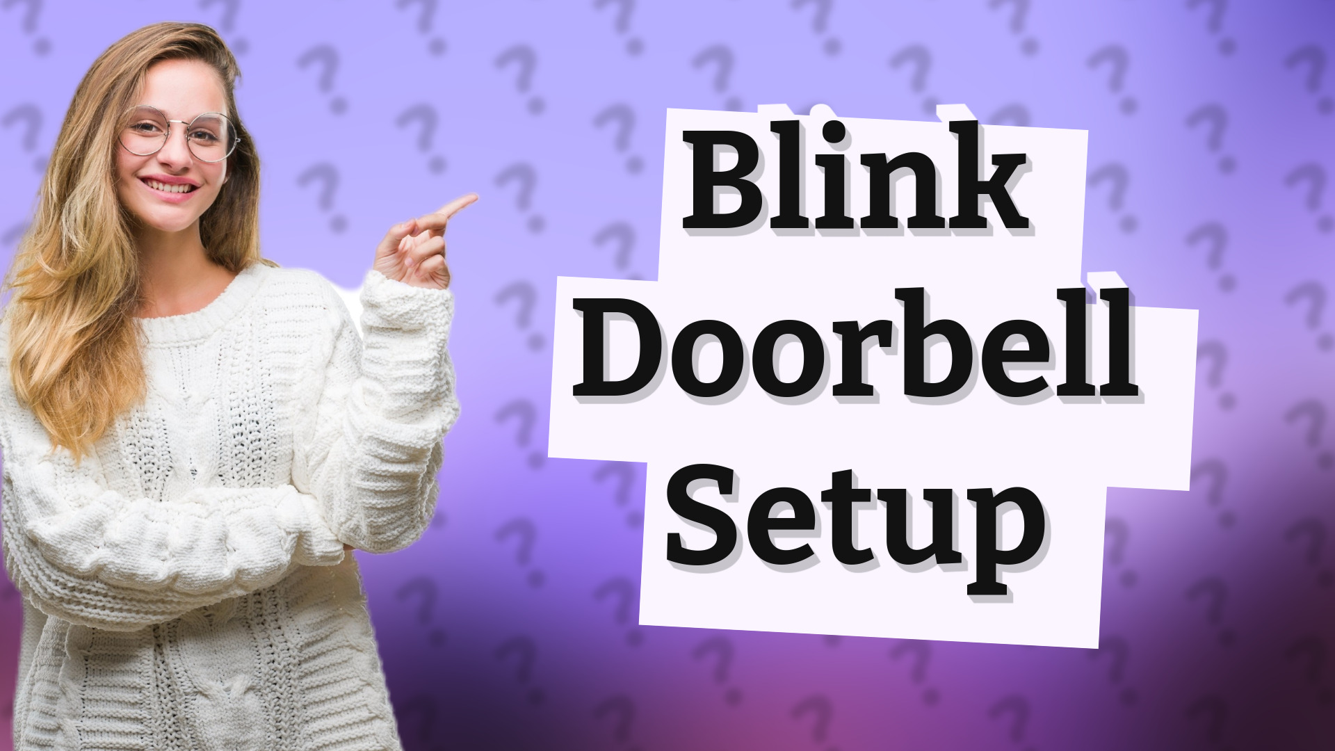 Blink Doorbell Setup