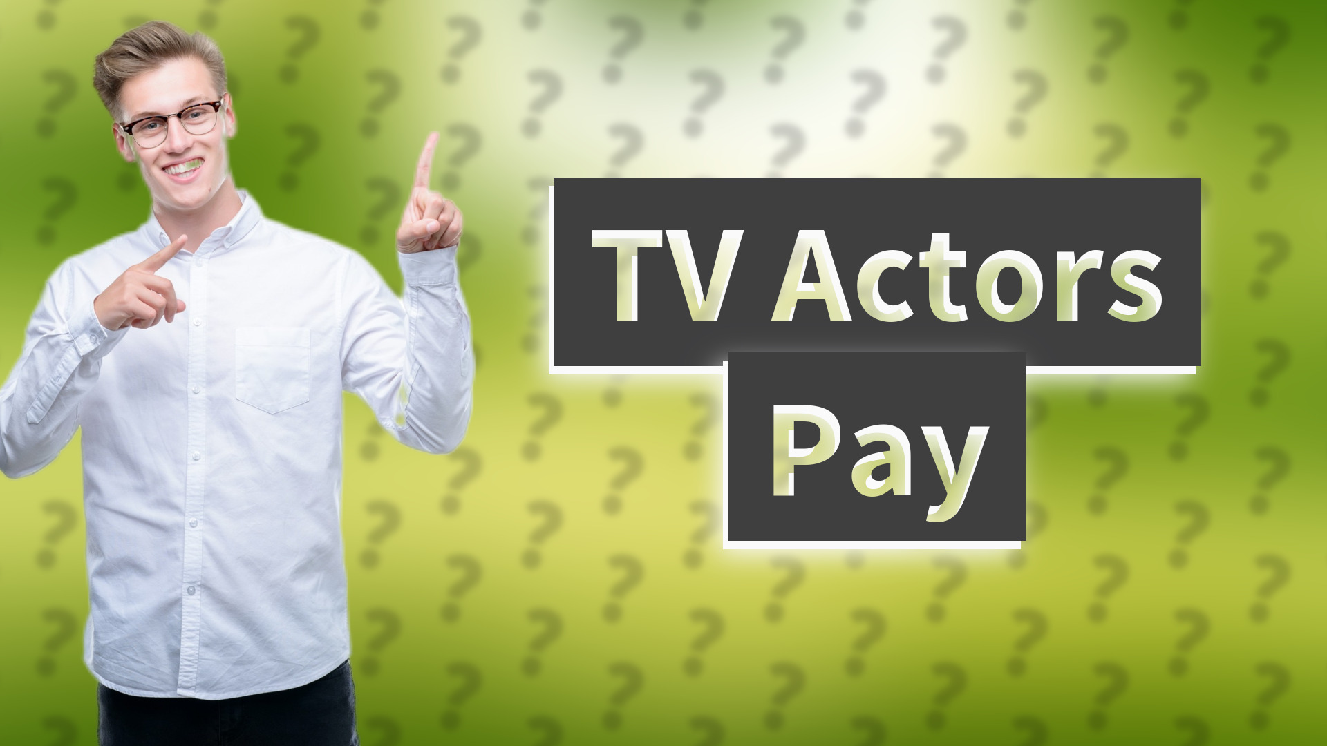 TV Actors Pay